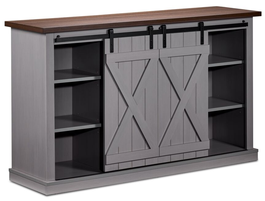 Fairfield TV Credenza - Grey