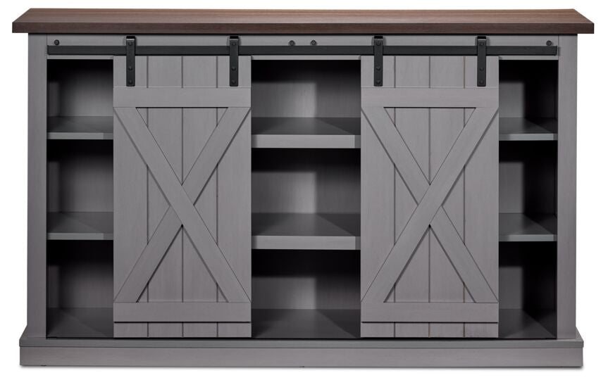 Fairfield TV Credenza - Grey