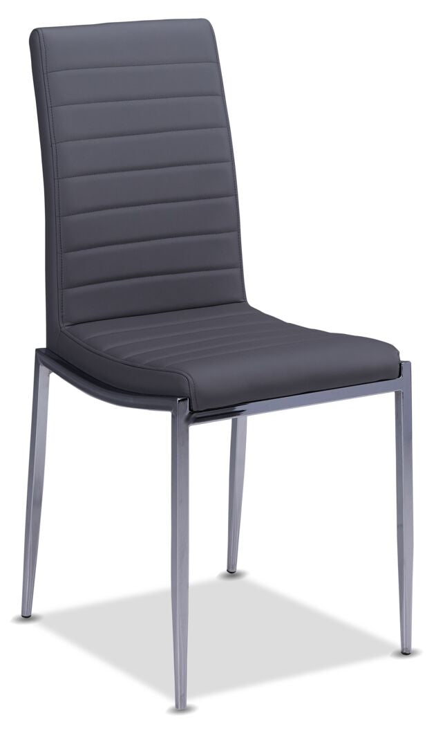 Fino II 5-Piece Dining Set - Black, Grey