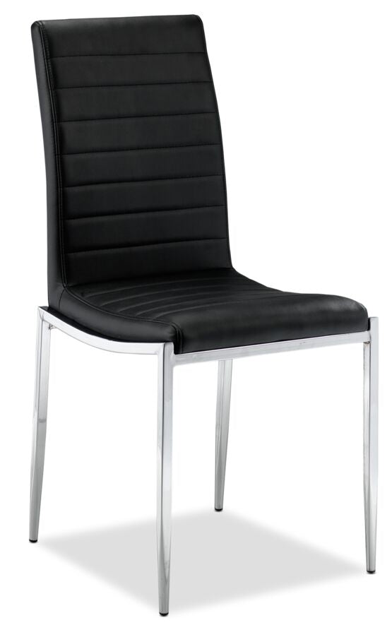 Fino II 5-Piece Dining Set - Black