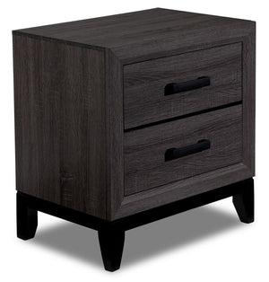 Fog Table de nuit – gris, noir