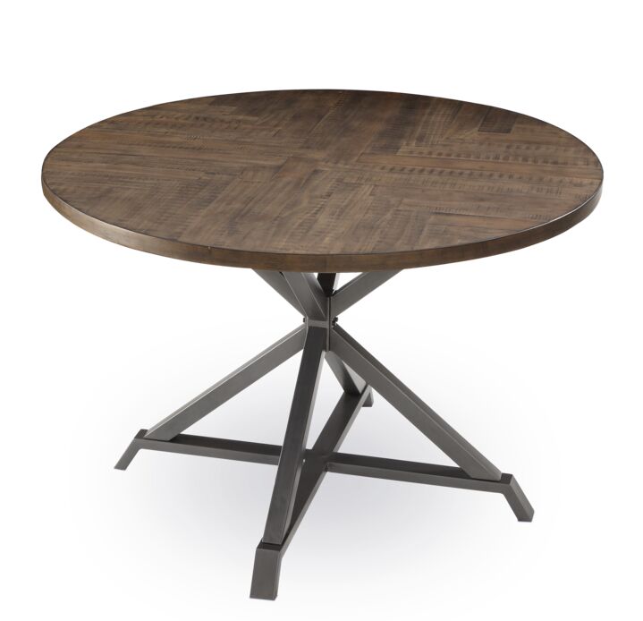 Hailey 5-Piece Dining Set - Brown