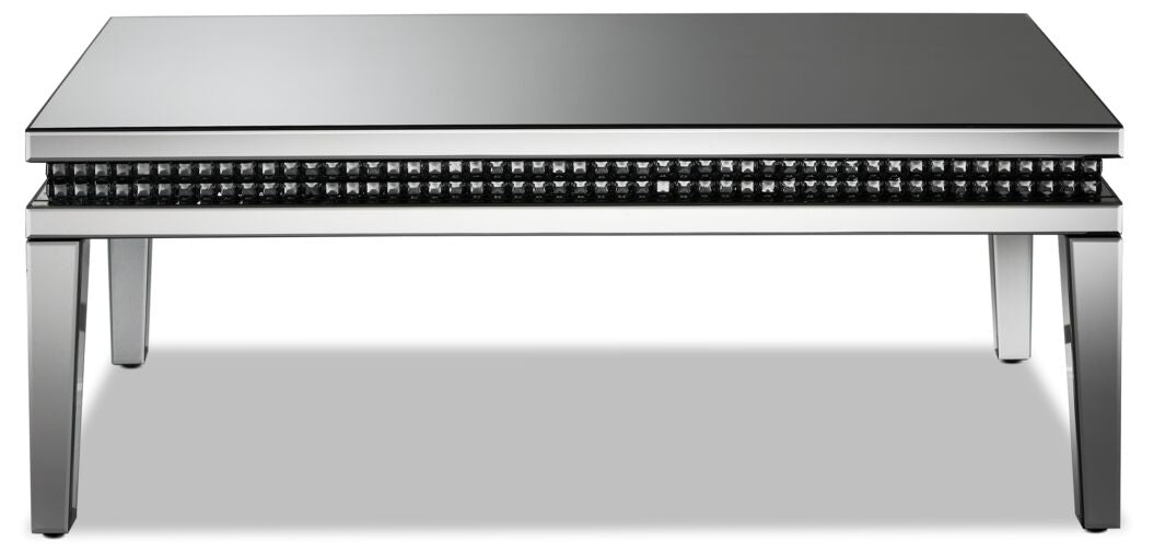 Harlow Coffee Table - Mirrored Glass