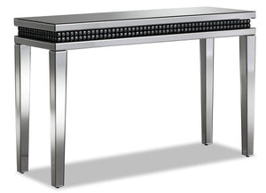Harlow Sofa Table - Mirrored Glass