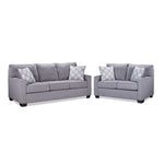 Hazel 2 Pc. Living Room Package w/ Loveseat - Slate