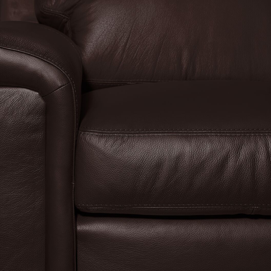 Icon Leather Chair - Mocha