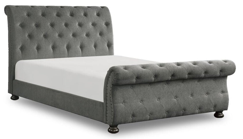Irene 3-Piece Queen Bed - Grey