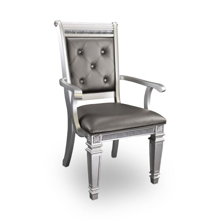 Jule 7-Piece Dining Set - Silver