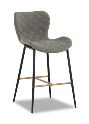 June Counter Height Stool - Antique Grey
