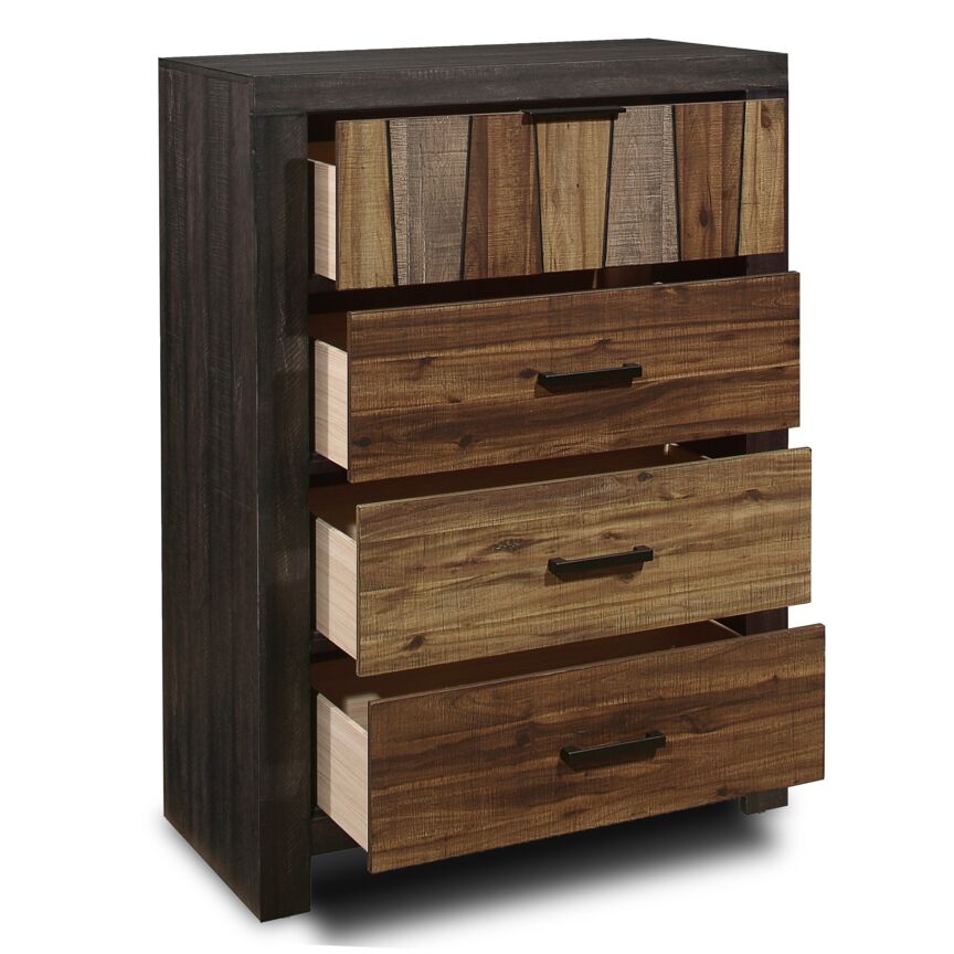 Kali 4 Drawer Chest - Multi Coloured