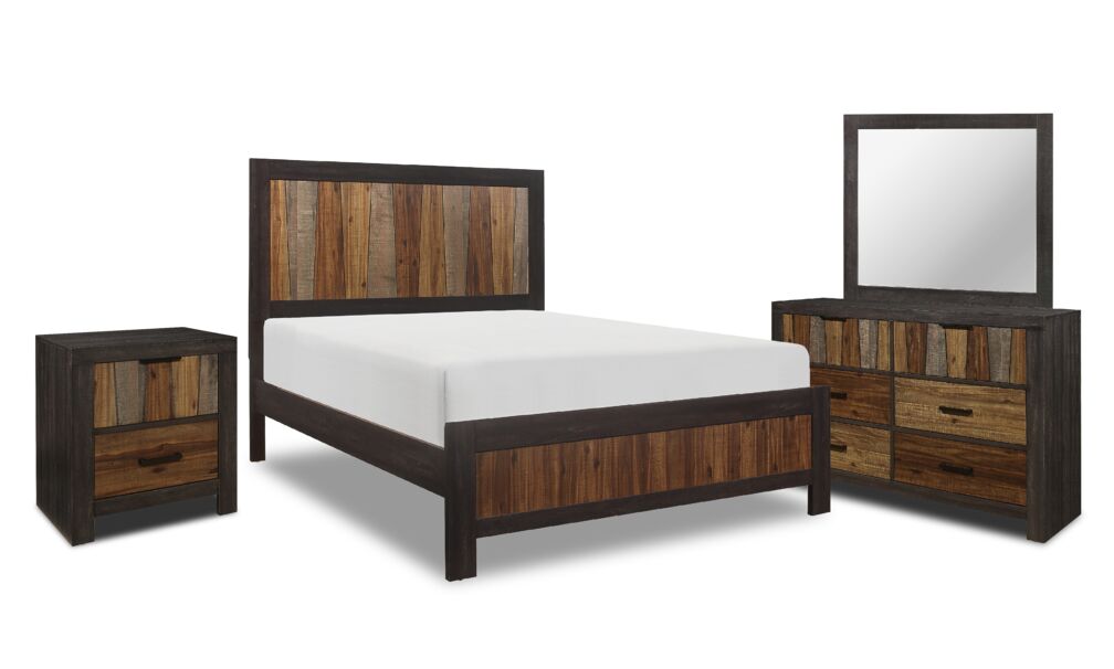 Kali 6-Piece Queen Bedroom Package - Multi Coloured