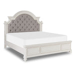 Kamari 3-Piece King Bed - Antique White, Brown