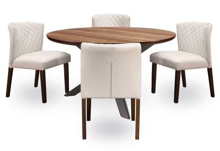 Kayla Dining Set - 5-Piece Package - Natural