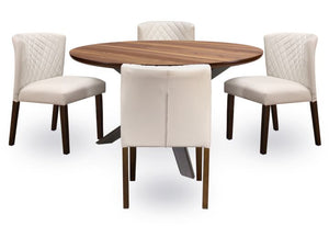 Kayla 5-Piece Dining Set - Natural
