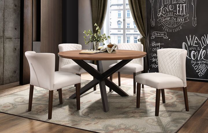 Kayla Dining Chair - Off-White