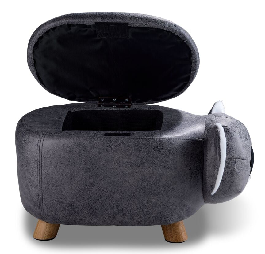 Koala Storage Ottoman - Brown