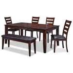 Kona 6-Piece Dining Set - Espresso