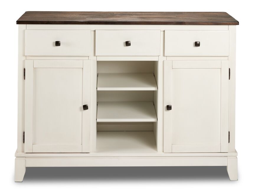 Kona Server - White and Grey-Brown