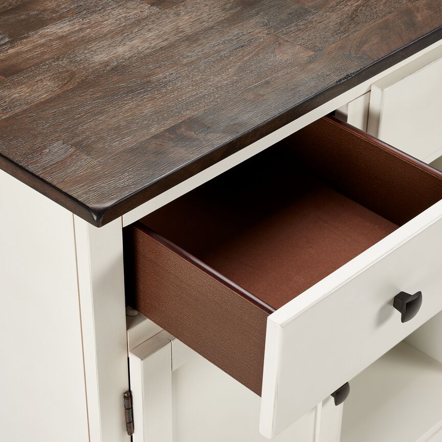 Kona Server - White and Grey-Brown