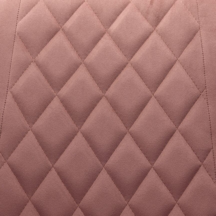 Kinsley Velvet Side Chair - Coral