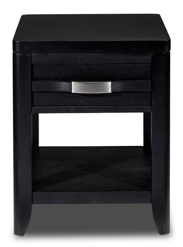 Manila End Table - Black