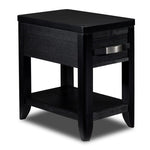 Manila Chairside Table - Black