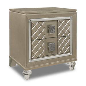 Meera Night Table - Champagne