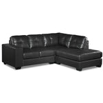 Meldrid 3 Pc. Sectional with Right Facing Chaise - Grey