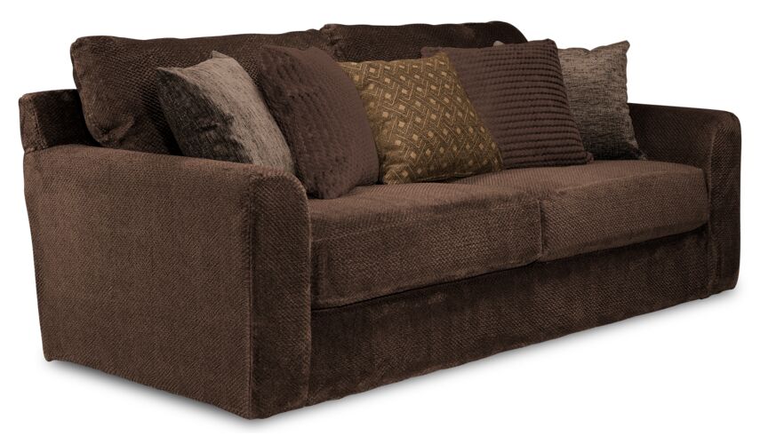 Midwood Sofa and Loveseat - Chocolate