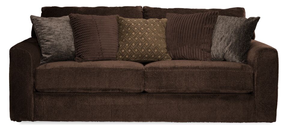 Midwood Sofa and Loveseat - Chocolate