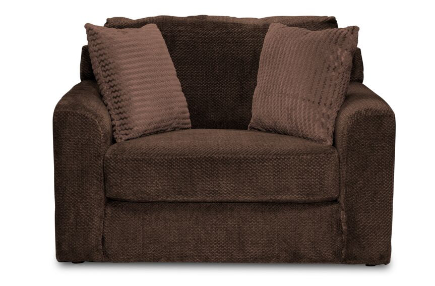 Midwood Sofa, Loveseat and Chair-Chocolate