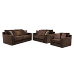 Midwood Sofa, Loveseat and Chair-Chocolate
