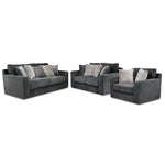 Midwood Sofa, Loveseat and Chair- Smoke