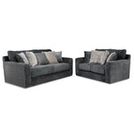 Midwood Sofa & Loveseat-Smoke