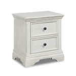 Olivia Night Table - Brushed White