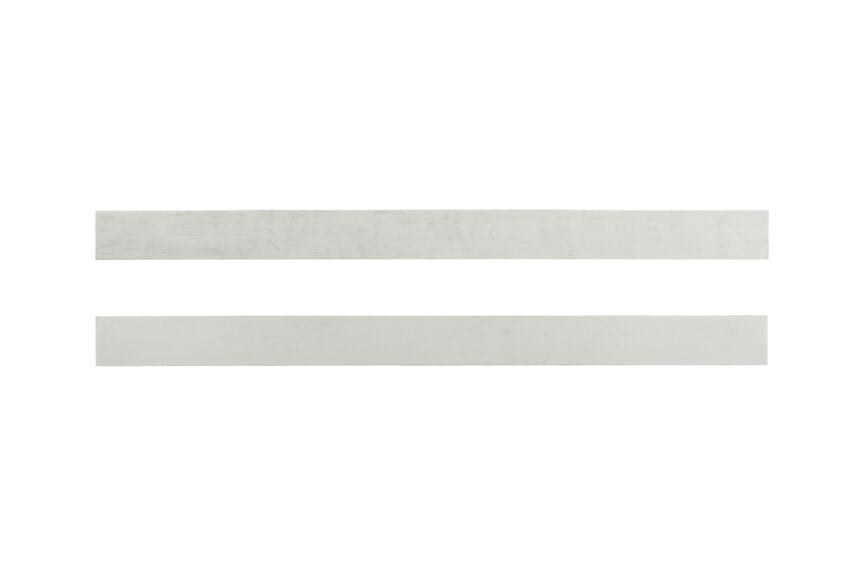 Olivia Full Bed Rails - Brushed White