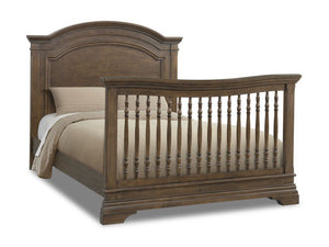 Olivia Arch Top Full Bed Package - Rosewood