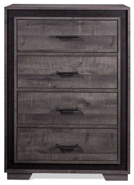 Orlando 4 Drawer Chest - Grey