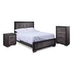 Orlando 5-Piece King Bedroom Package - Grey