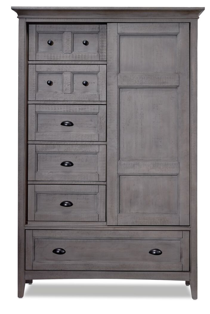 Paxton Door Chest - Dovetail Grey
