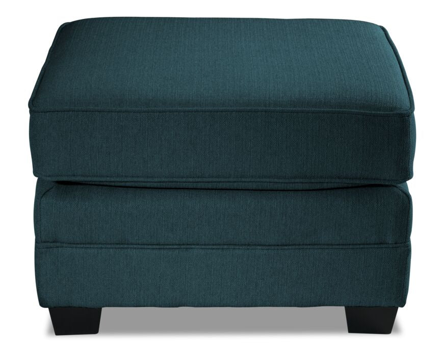 Penelope Ottoman - Teal