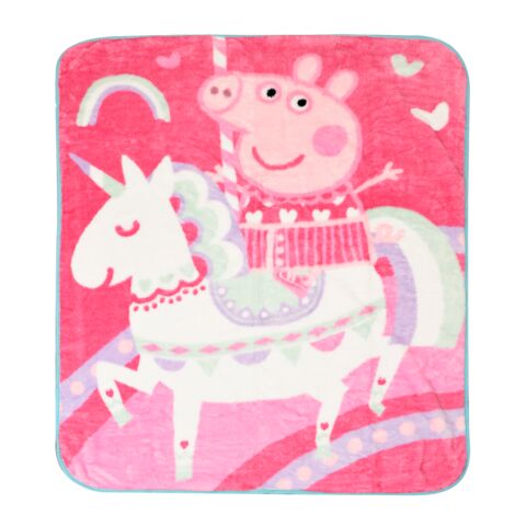 Kids Throw Blanket Peppa Pig