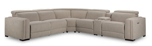 Pocono 6 Piece Power Reclining Sectional - Beige
