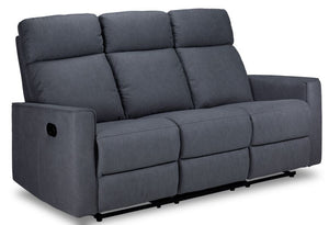 Raguso Reclining Sofa- Pewter