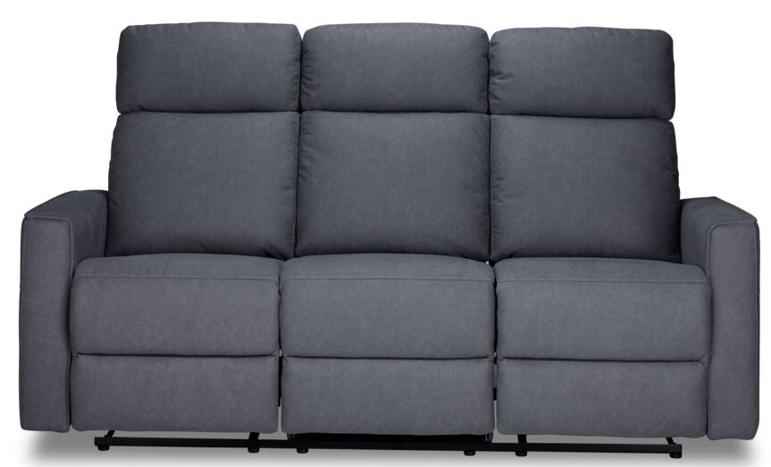 Raguso Reclining Sofa- Pewter
