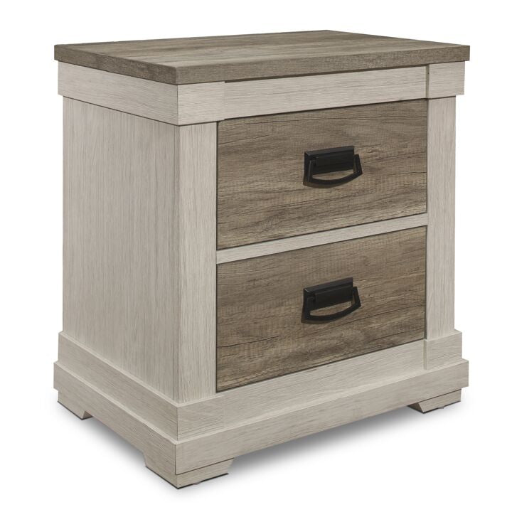 Rayne 6-Piece Queen Bedroom Package - Weathered Grey