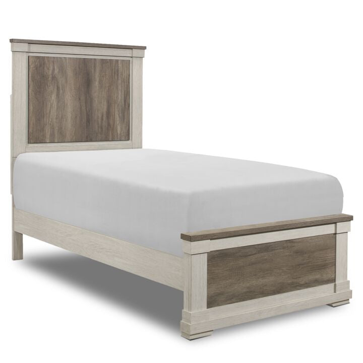 Rayne 6-Piece Twin Bedroom Package - Weathered Grey