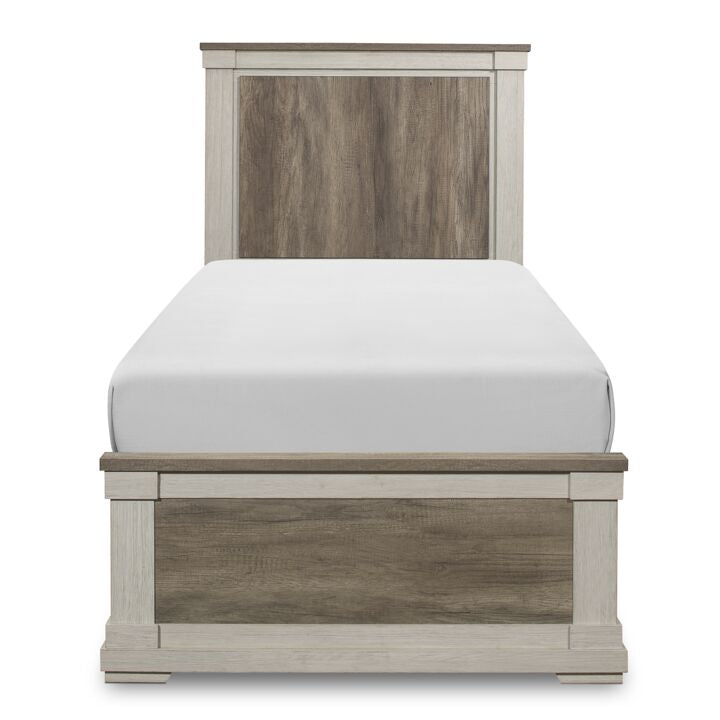 Rayne 6-Piece Twin Bedroom Package - Weathered Grey