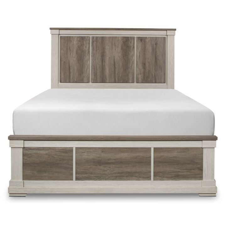 Rayne 6-Piece Queen Bedroom Package - Weathered Grey
