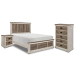 Rayne 5-Piece Queen Bedroom Package - Weathered Grey